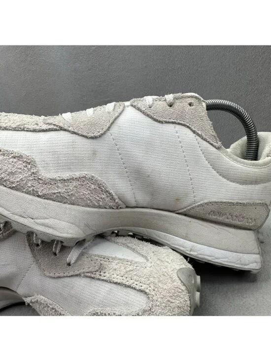 Womens Size 9 (B) New Balance 327 Shoes Sea Salt Athletic Lace-Up Sneakers - Picture 6 of 9